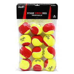Uwin Stage 3 Mini Red Tennis Balls
