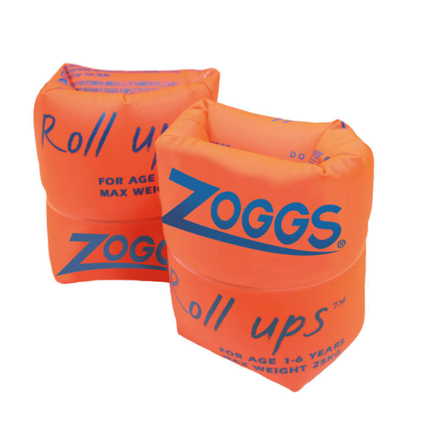 Orange Zoggs swim floaties