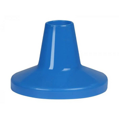 Blue cricket batting tee