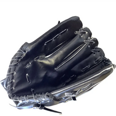 Hunts County Cricket Catching Mitt in black