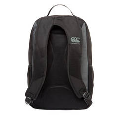 Black backpack with canterbury logo