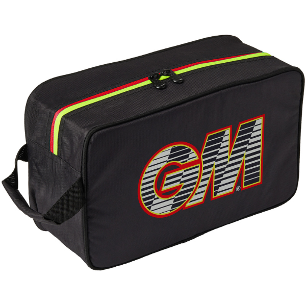 Black GM boot bag on a white background
