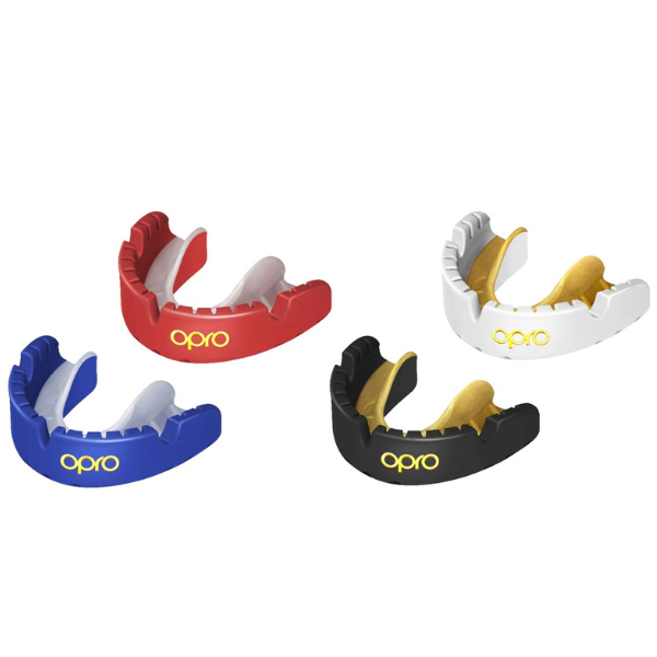 Opro Gold Self Fit Braces Mouthguard