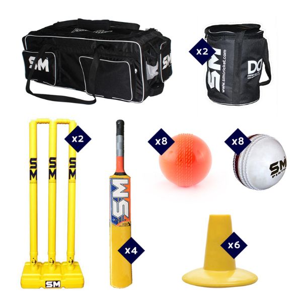 SM Girls Soft Ball Cricket Team Equipment Bundle
