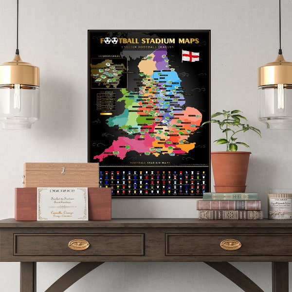 England Football Stadium Map