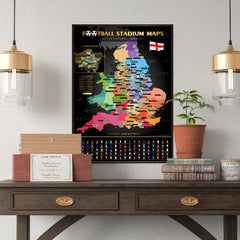 England Football Stadium Map