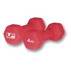 4kg hex dumbbells