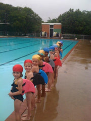 SwimFin Back Float Red