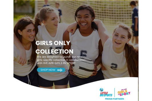 We Are Girls In Sport Collaboration with Little Big Sports