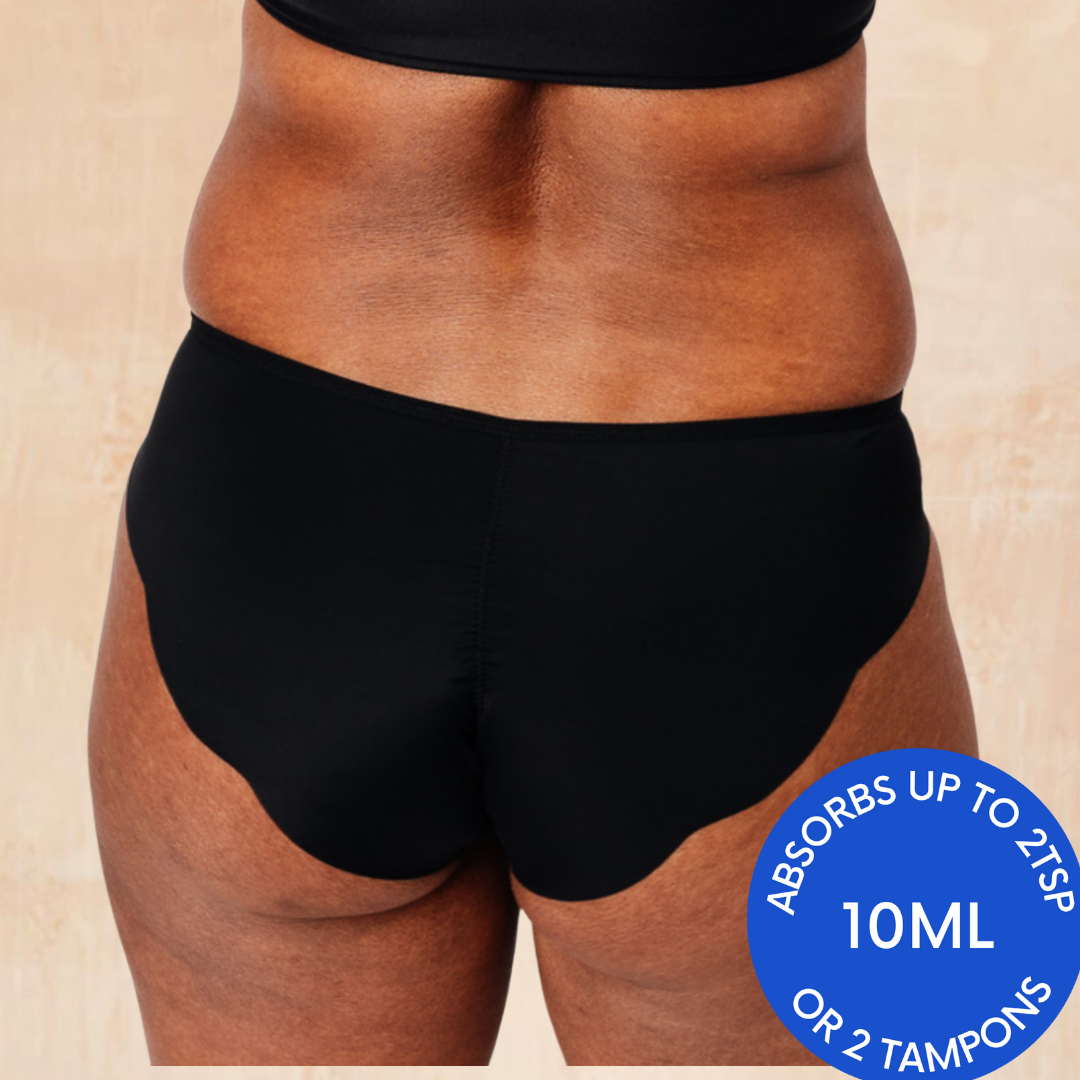 Nixi Body Sarah Period Knicker in Black