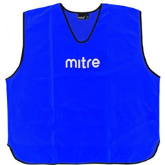 Mitre training junior bibs in blue