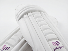 Maiden Cricket - Cricket Pads for Girls in White