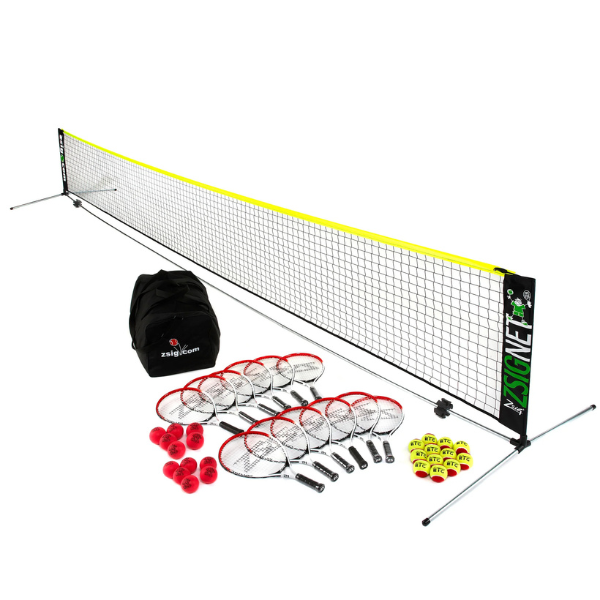 Zsig Primary School Tennis Set with 6m Net