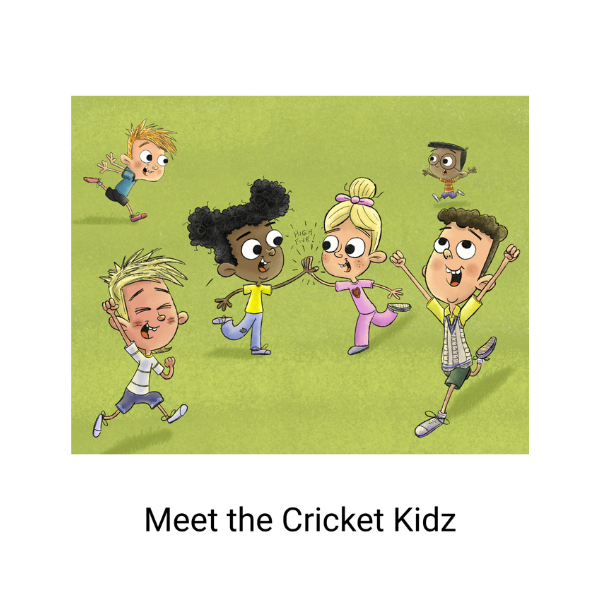 Cricket Kidz and The Magic Cricket Ball Book