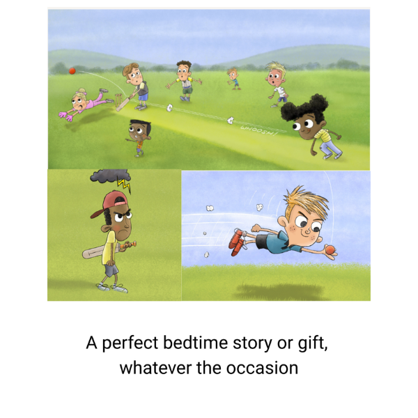 Cricket Kidz and The Magic Cricket Ball Book