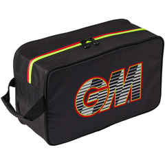 Black GM boot bag on a white background