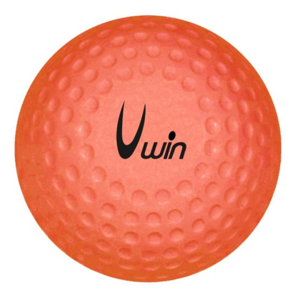 Uwin Dimple Hockey Ball in Orange