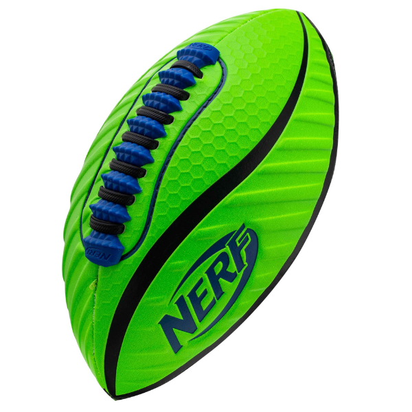 Green Nerf Spiral Grip American Football