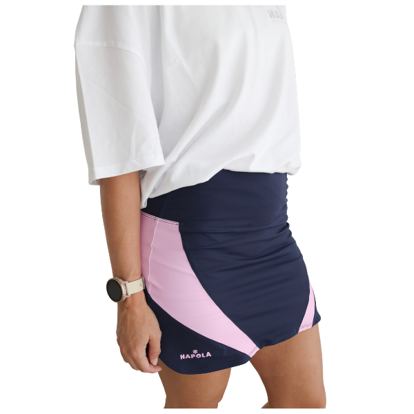 Hapola Skort in Navy and Pink for Girls