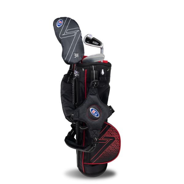 US Kids Golf Ultra Light 7 39" Red Golf Set