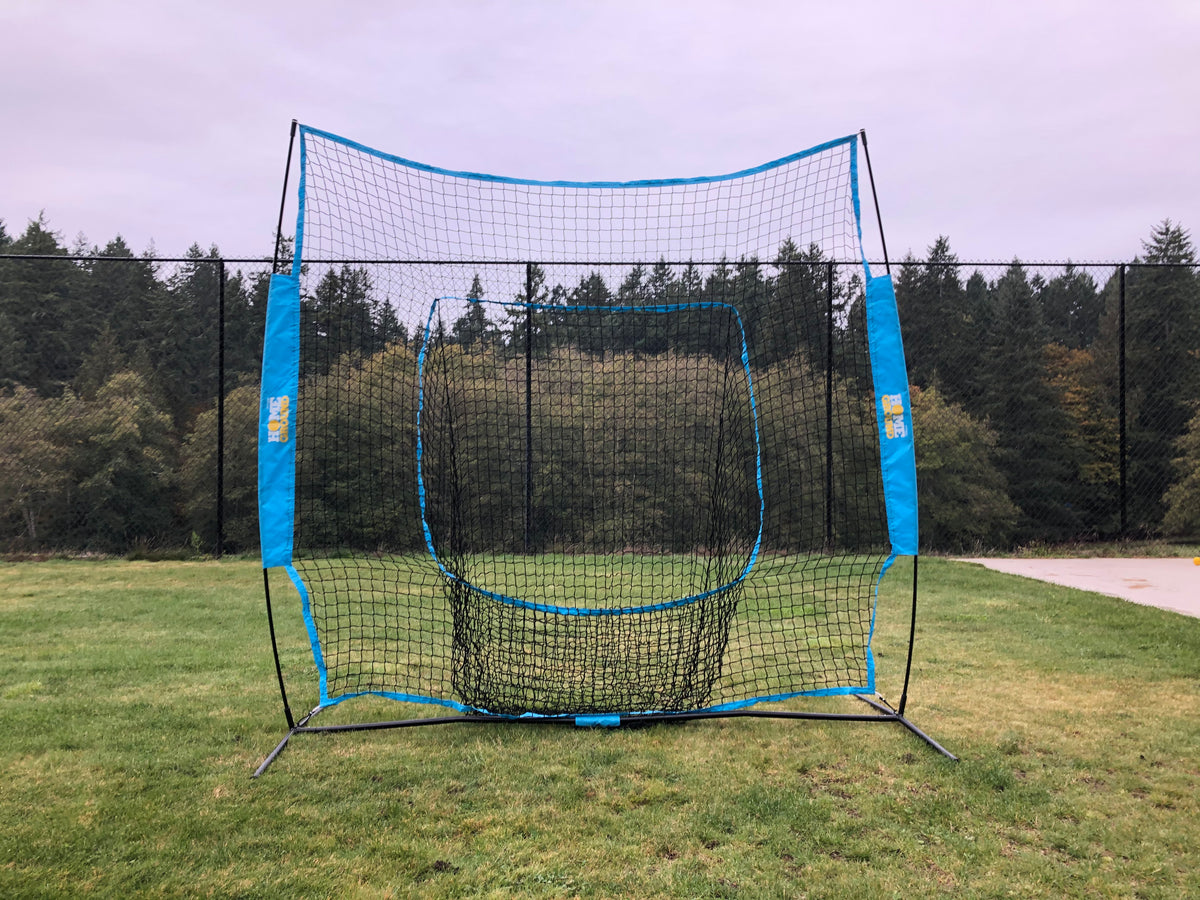 Home Ground Back Stop Cricket Net with pocket