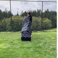 Pitch Concept Cricket Batting Net Wheelie Bag