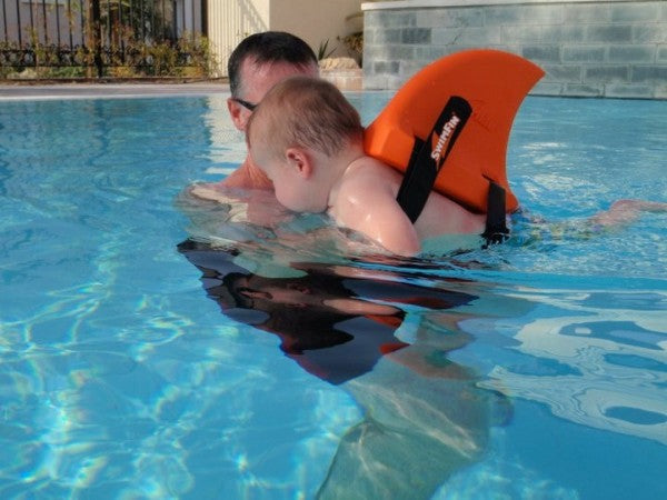 SwimFin Back Float Orange