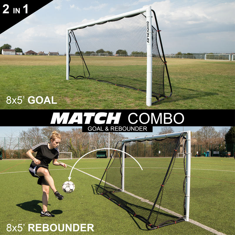 Quick Play Match Combo goal and rebounder