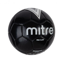 Mitre Mini Flare Football Black and White