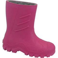 Splash Fleece Lined Wellies - Fuchsia