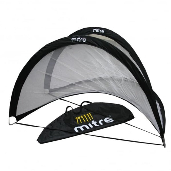 mitre large pop up football goals