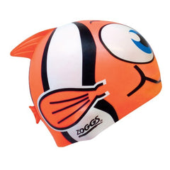 Zoggs Junior Silicone Character Swim Cap - Free Delivery