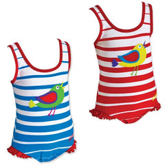Zoggs Kids Girls Nelly Bay Scoopback Swimsuit - FREE Delivery